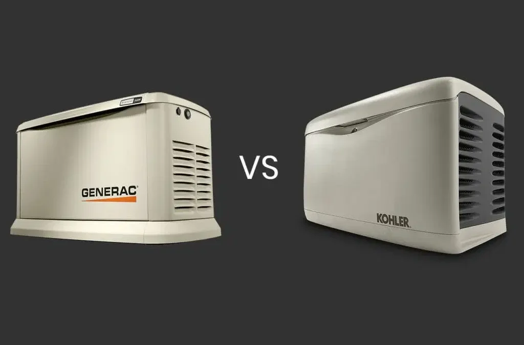 Comparatif technique des Générateurs GENERAC vs KOHLER – Lequel Choisir ?